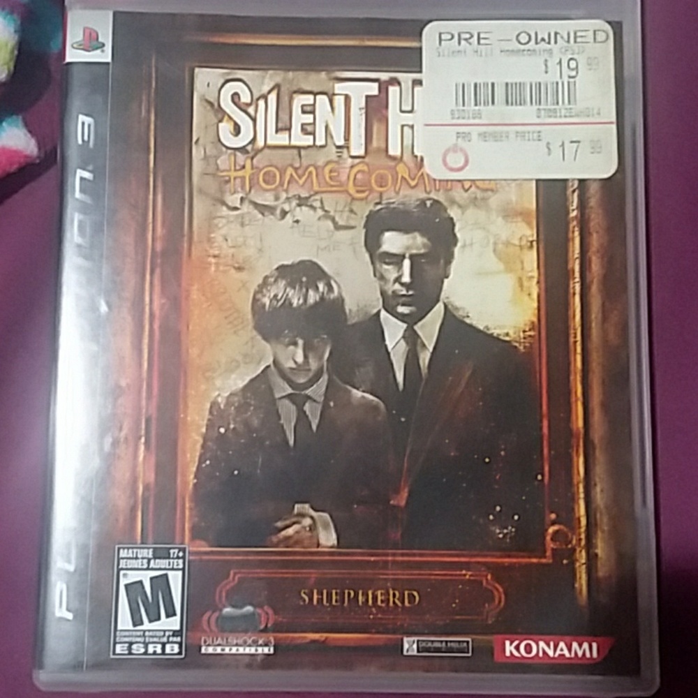 Ps3 game Silent Hill Homecoming